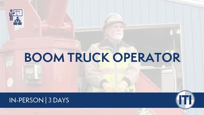 boom truck operator. training
