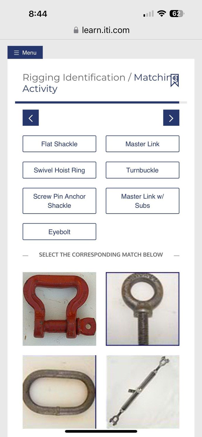 Courses are optimized for mobile training