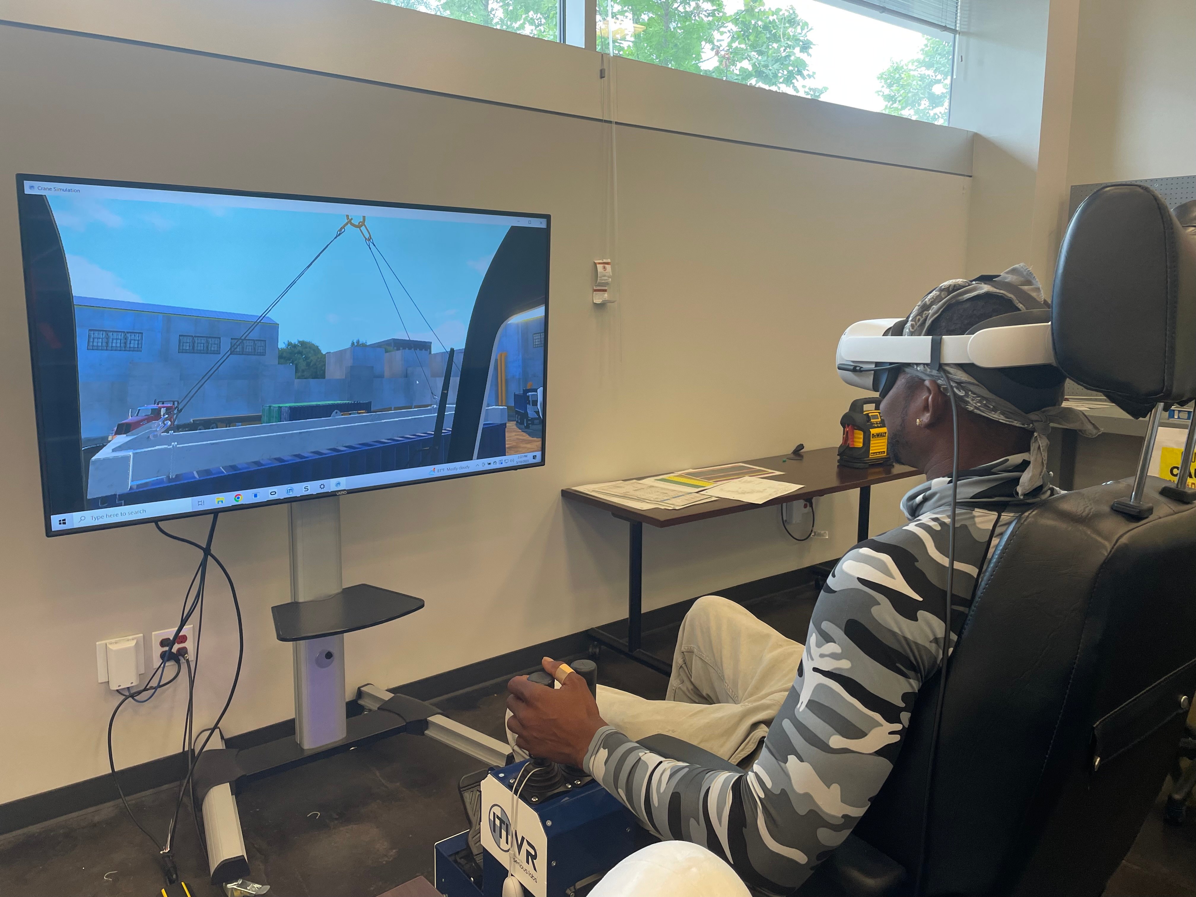 Crane Simulation Training reveals hidden talent
