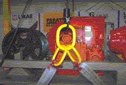 master link subassembly and two flat s hackles