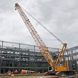 ITI VR Crane Simulator adds Liebherr LR 1300 Heavy Crawler