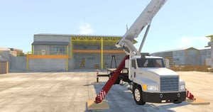 crane operator simulator - boom truck