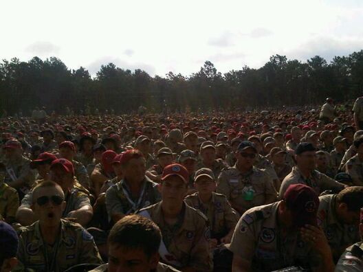 The Jamboree celebrates 100 years of Scouting