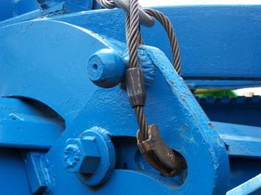 Rope sling protector