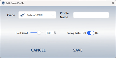Crane Simulator Training Launcher