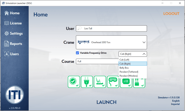 Carne Simulator Launcher - Motion Base