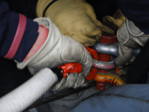 Connecting Rigging Blocks and Lines